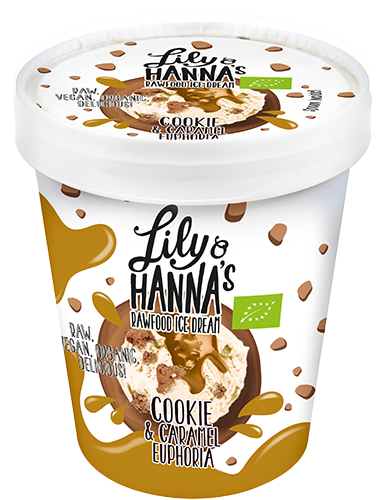 Lily & Hanna's Cookies & caramel euphoria bio & raw 110ml